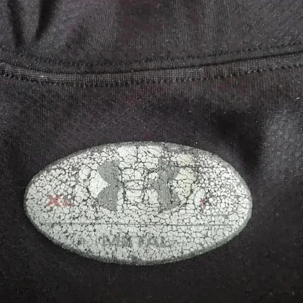 UA‎ Under Armour Black Pullover Fleece Jacket Big Boys XL